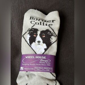 NWT! Border Collie Socks